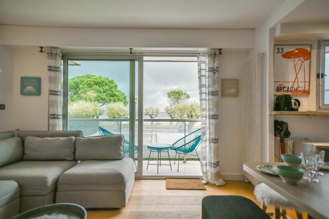 Superbe studio en 1ère ligne en plein cœur d’Arcachon Buitenkant foto