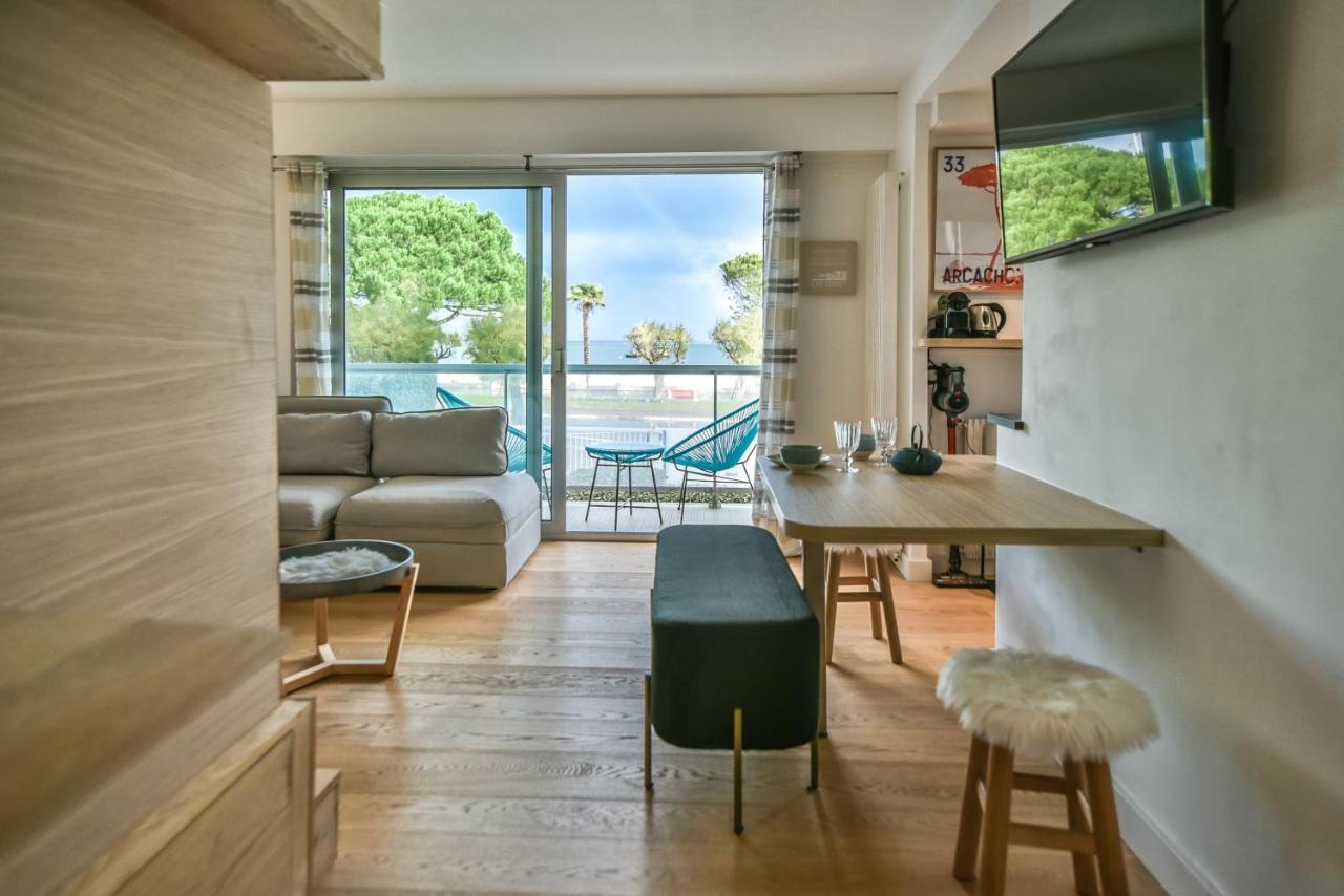 Superbe studio en 1ère ligne en plein cœur d’Arcachon Buitenkant foto